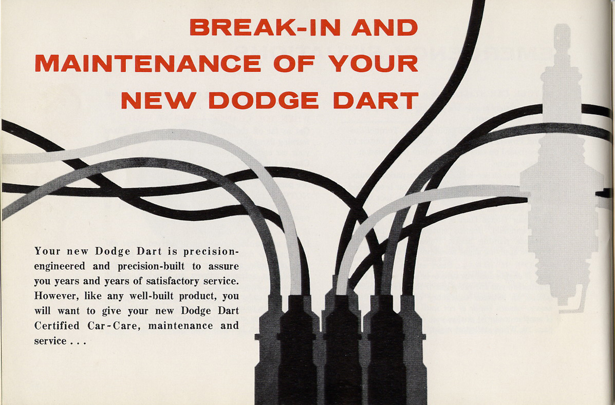 1960 Dodge Dart Owners Manual Page 16